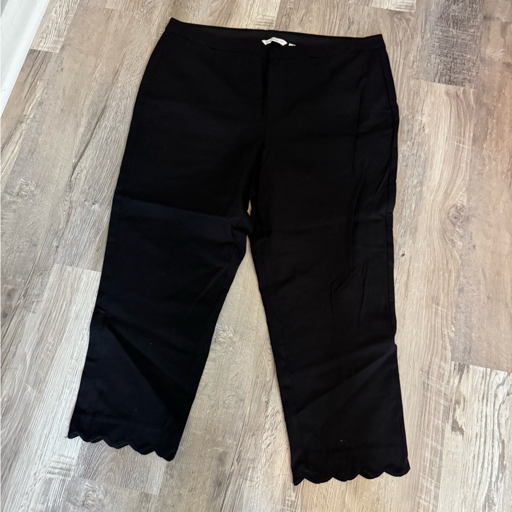 Isaac Mizrahi Black Trousers